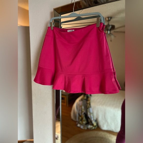 Tommy Bahama Dresses & Skirts - Tommy Bahama Hot Pink Golf Skort / Mini Skirt with Shorts - Size Large Skirt